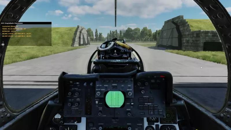 F14 Mode 3 Setup Animation
