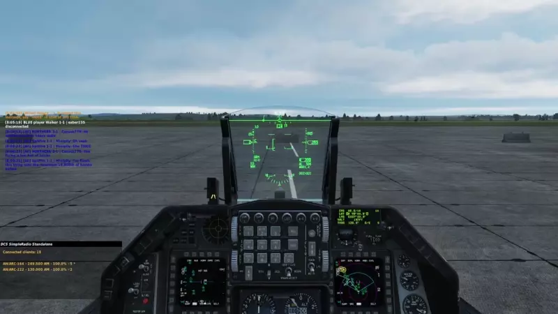 F16 Mode 3 Setup Animation